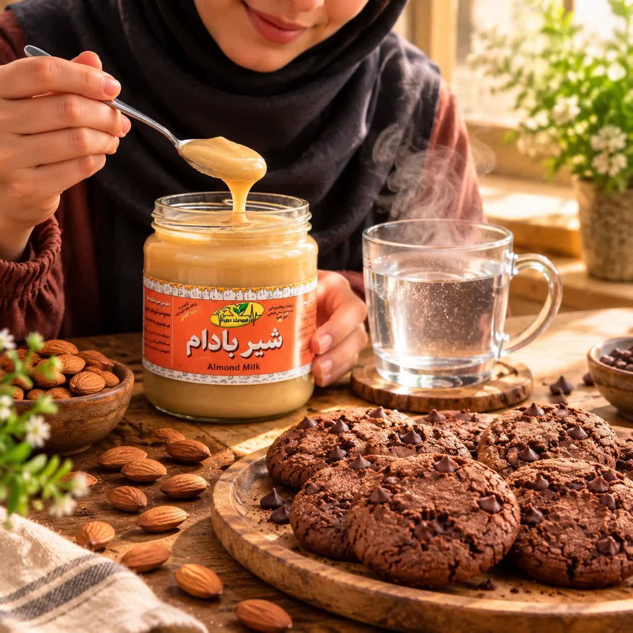 شیر بادام